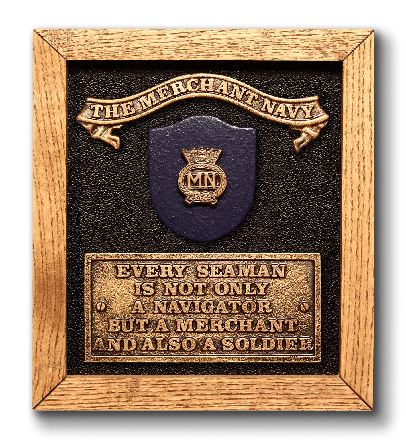 Merchant Navy Personalised Wall Plaque